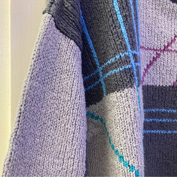 Vintage Colours by Alexander Julian 100% cotton crew neck sweater - Picture 4 of 6